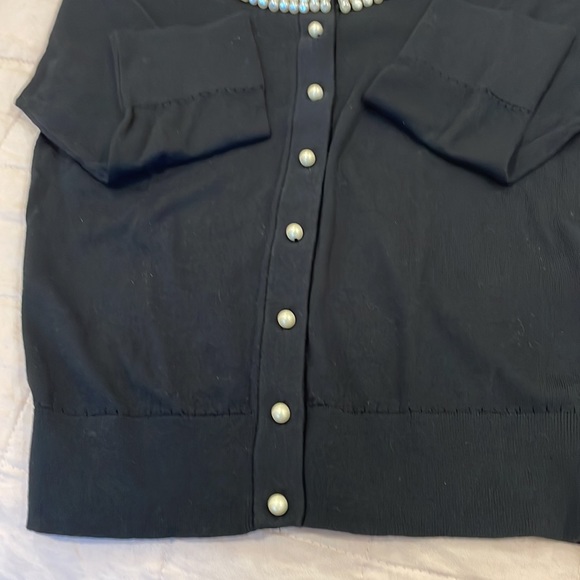 Kate Spade, black cardigan. XS. - Picture 8 of 12